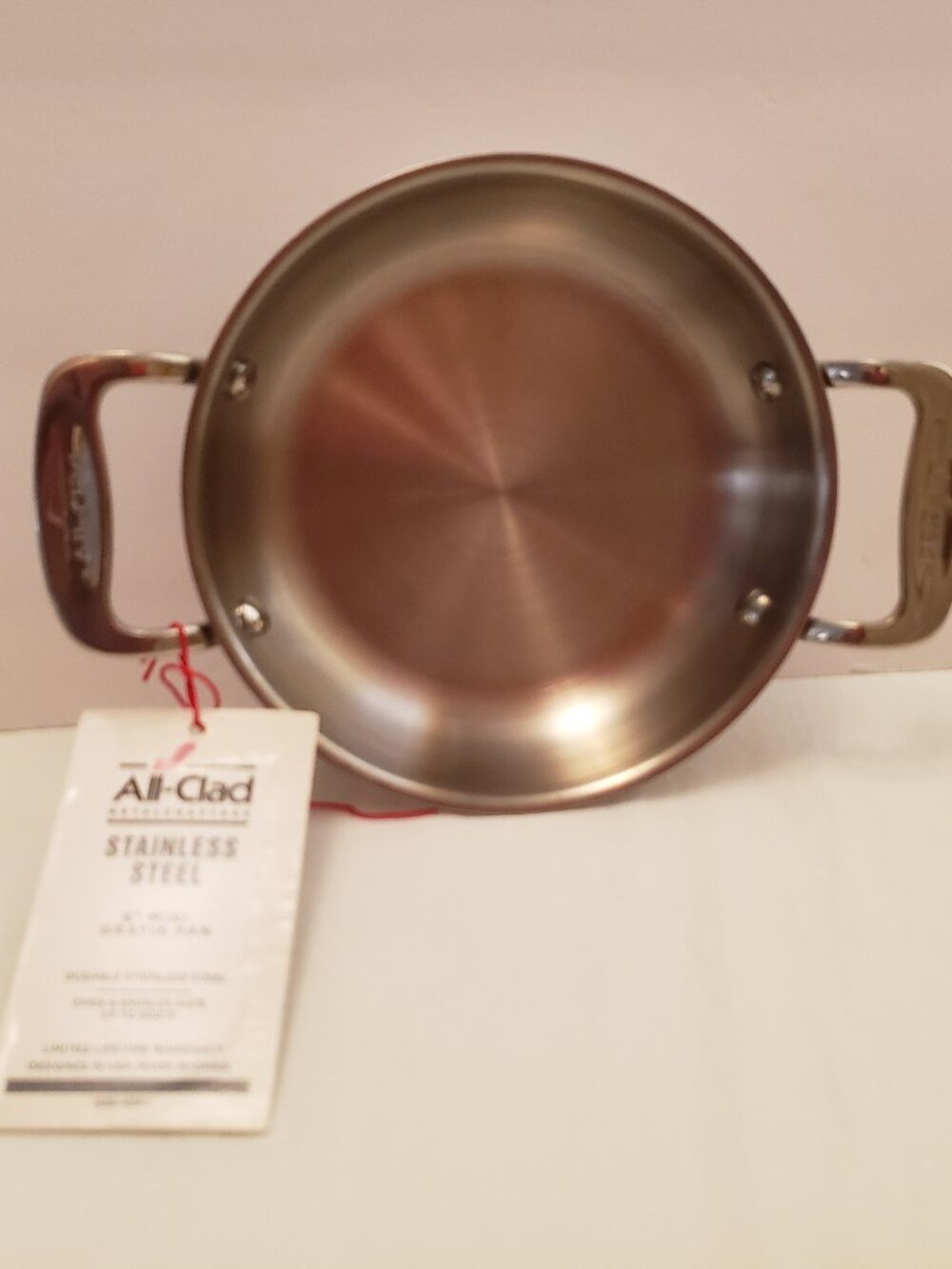 ALL-CLAD 6-inch Round Mini Gratin Pan New